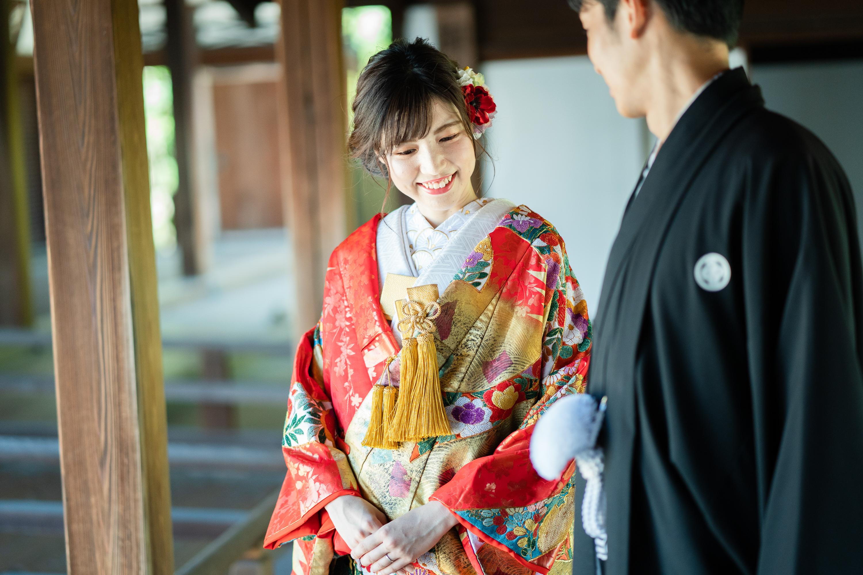 東福寺にて和装前撮り