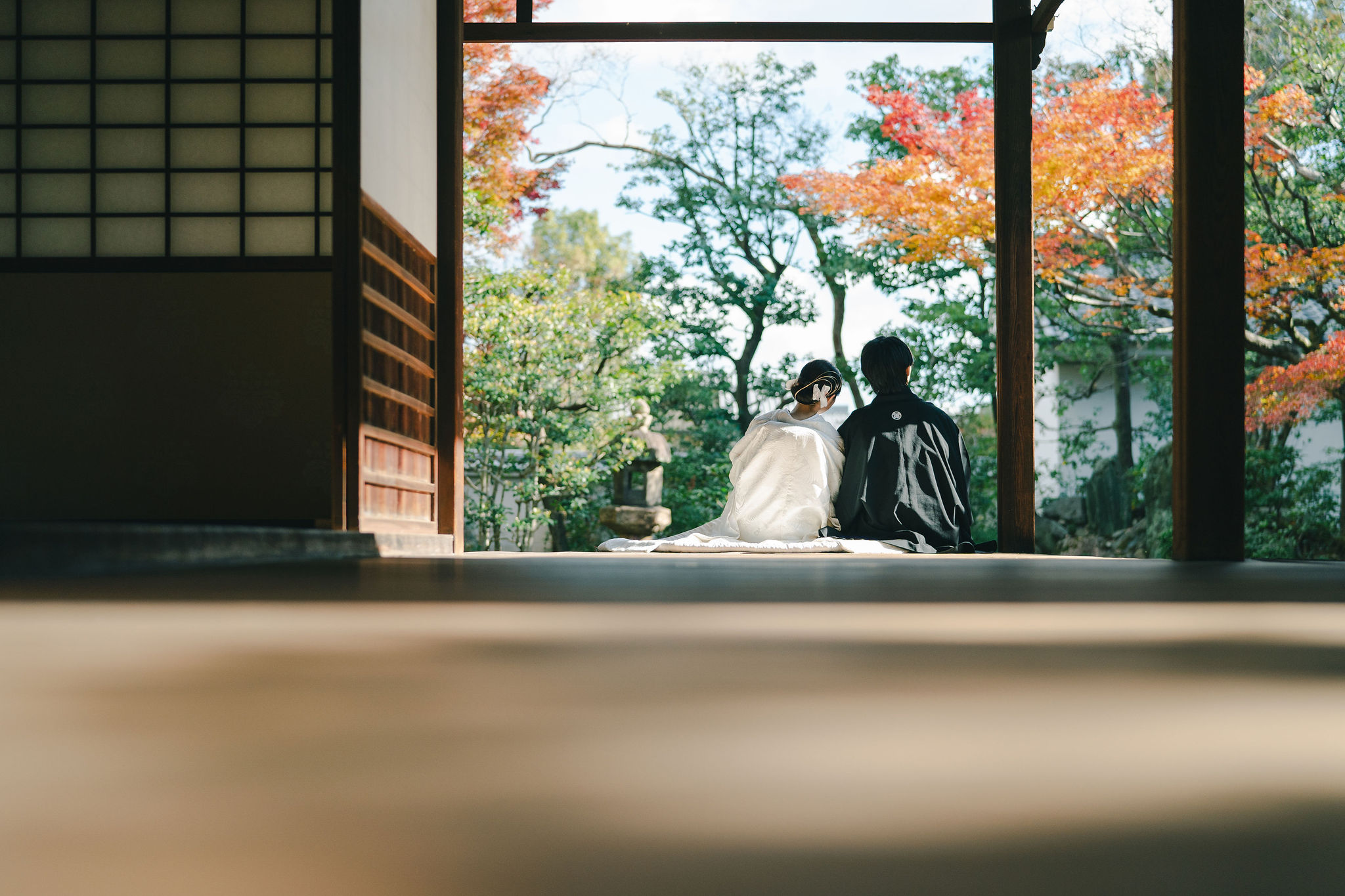 本法寺前撮りイメージ｜紅葉シーズン