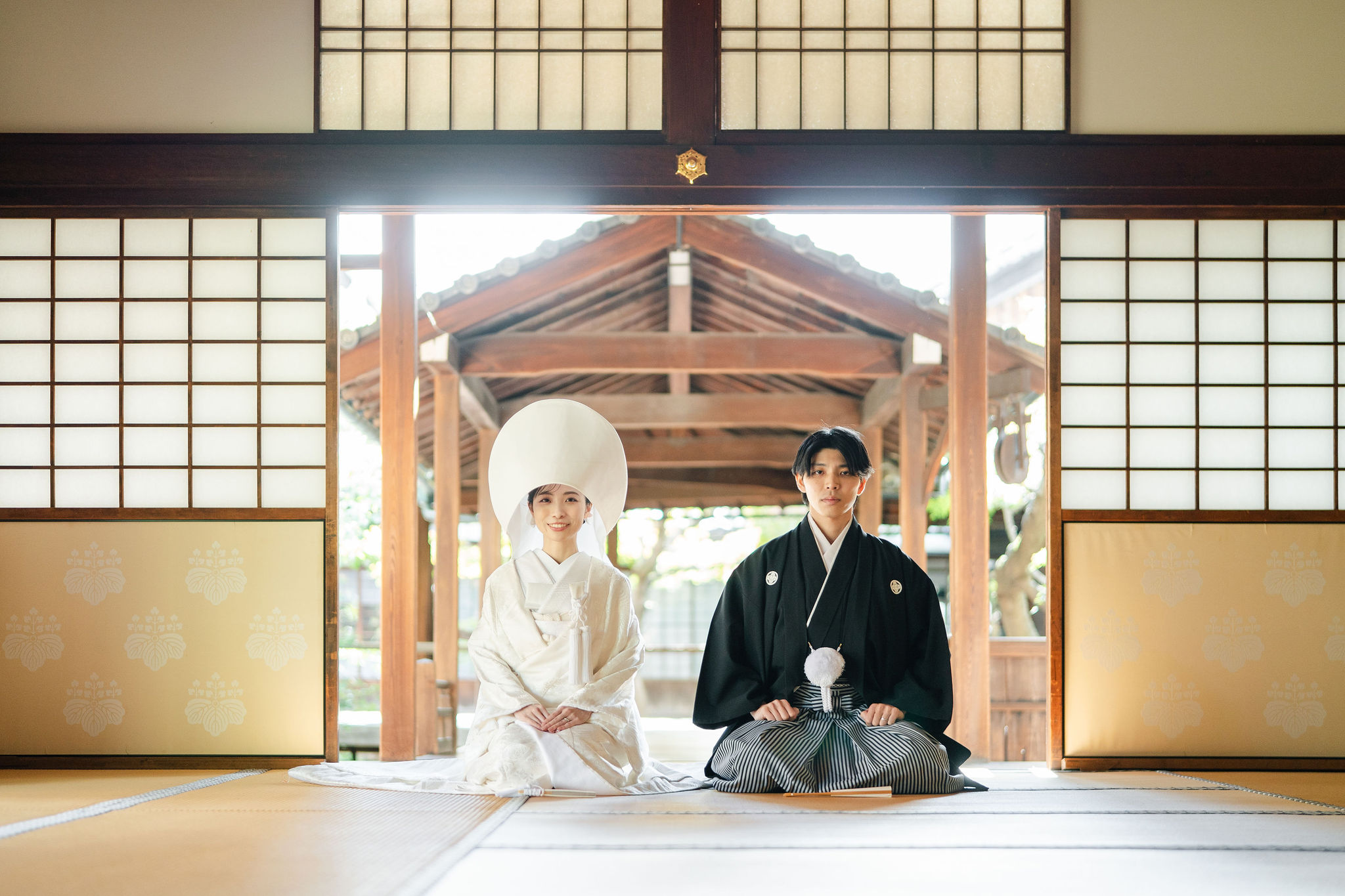 本法寺前撮りイメージ｜正座