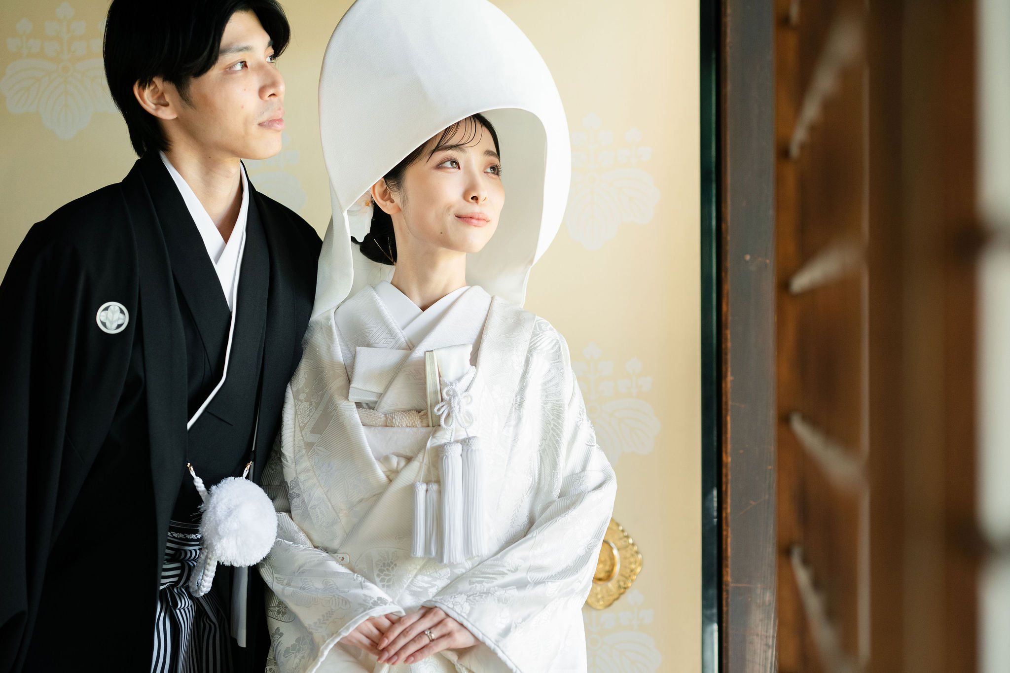 本法寺前撮りイメージ｜綿帽子