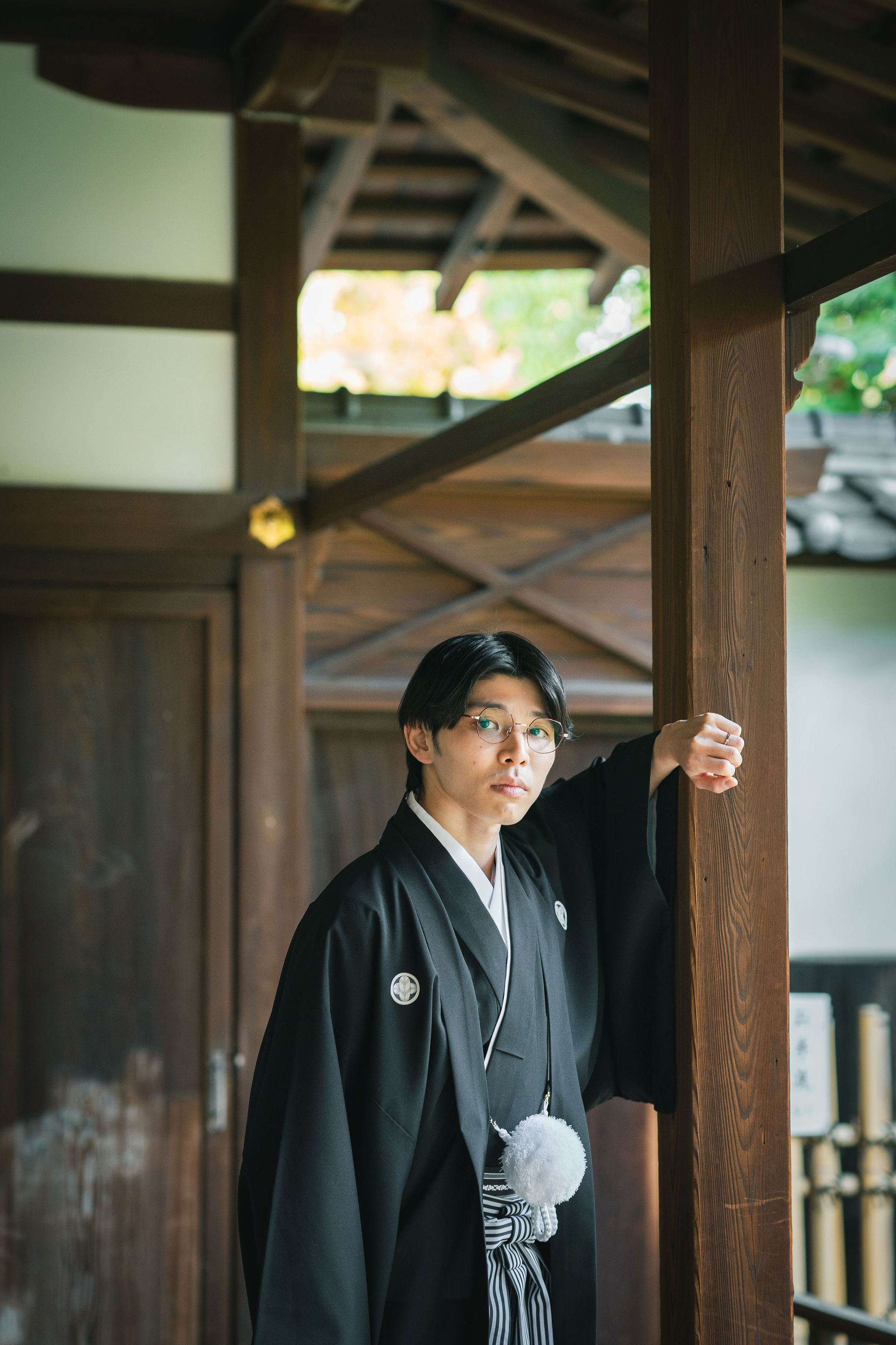 本法寺前撮りイメージ｜新郎ソロ