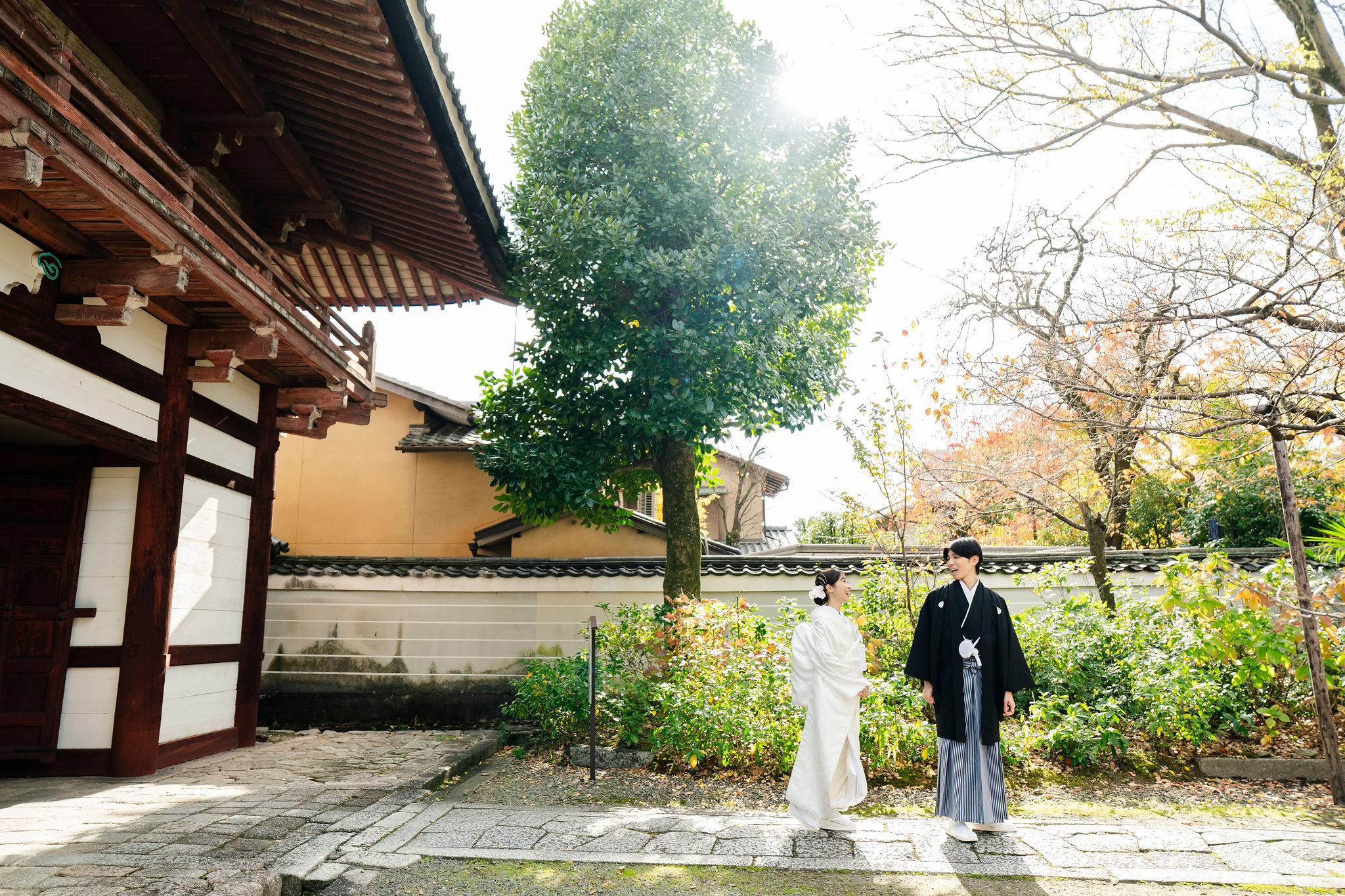 本法寺前撮りイメージ｜歩いてるイメージ