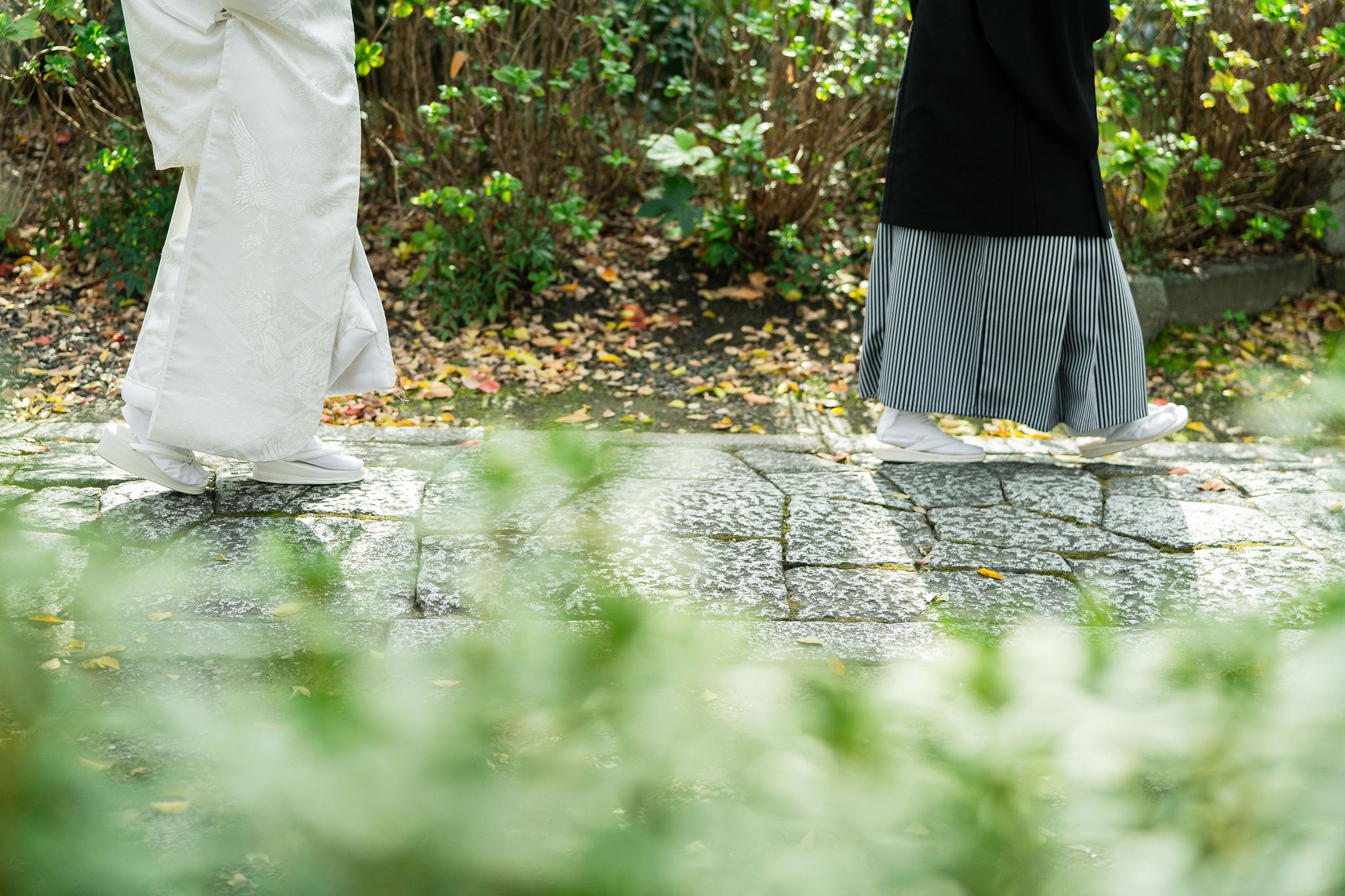 本法寺前撮りイメージ｜足元