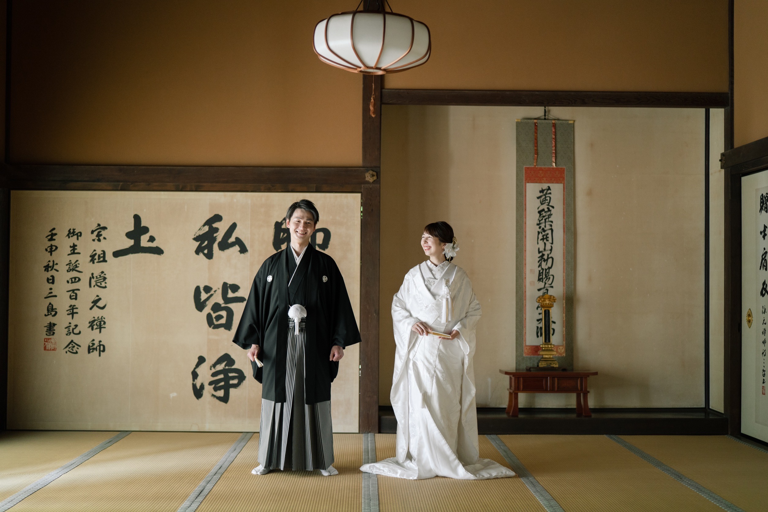 萬福寺の室内｜前撮りイメージ