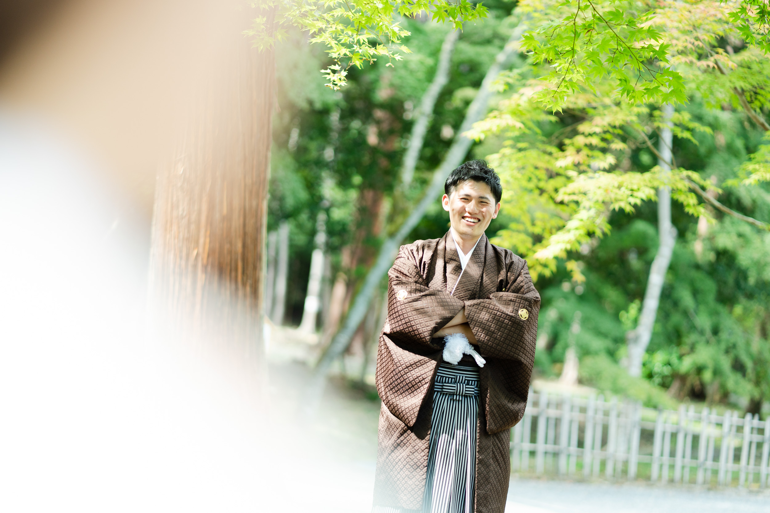 新郎ソロ写真