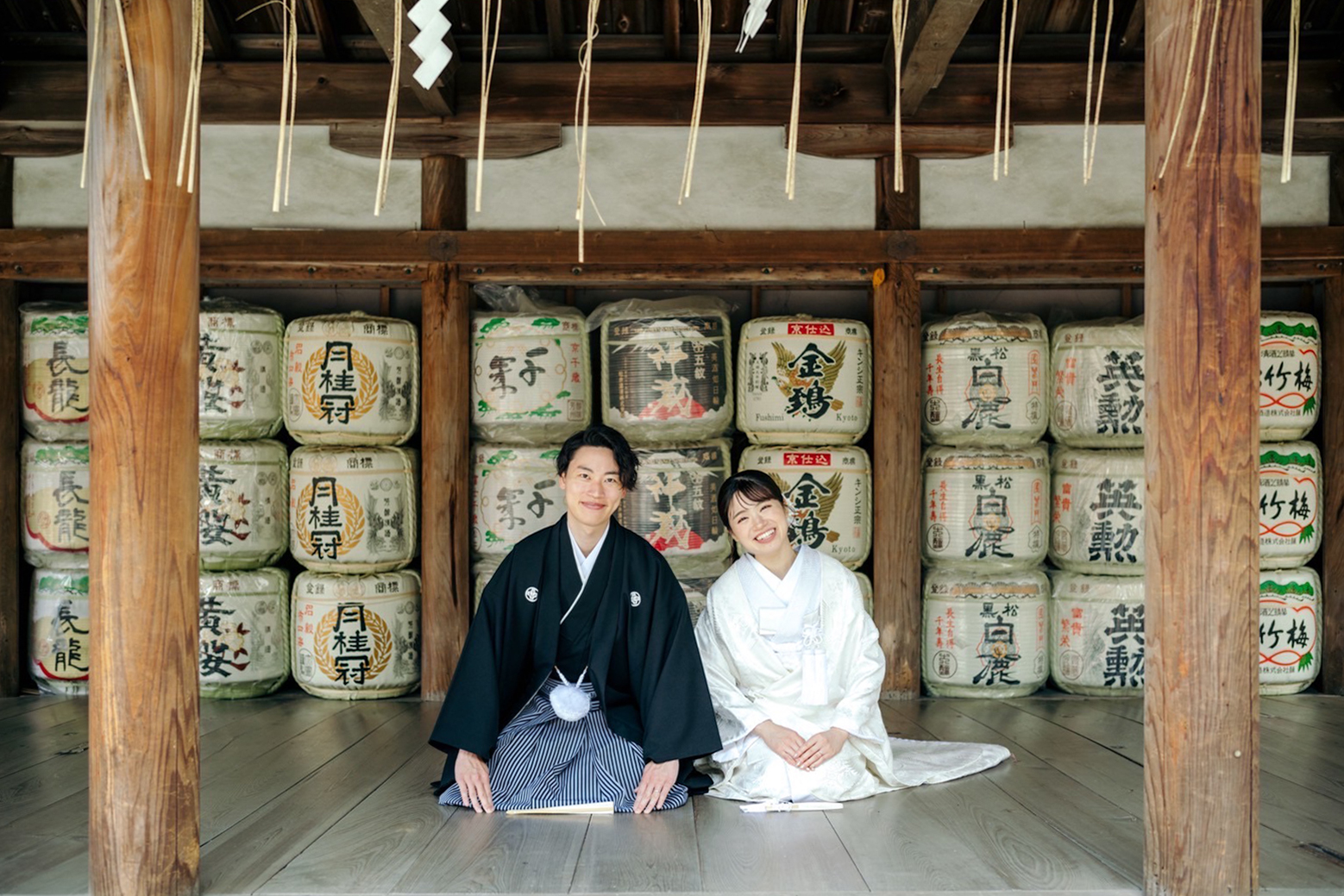 吉田神社で前撮りイメージ