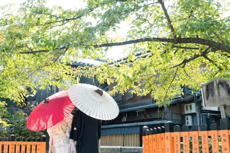 祇園のたつみ橋付近