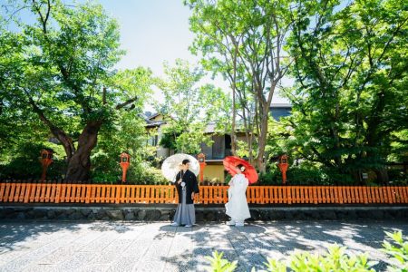 夏の祇園前撮りイメージ