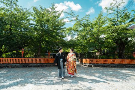 祇園でのフォトウェディングイメージ