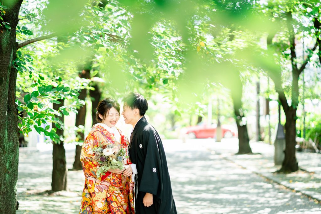 前ボケありの写真