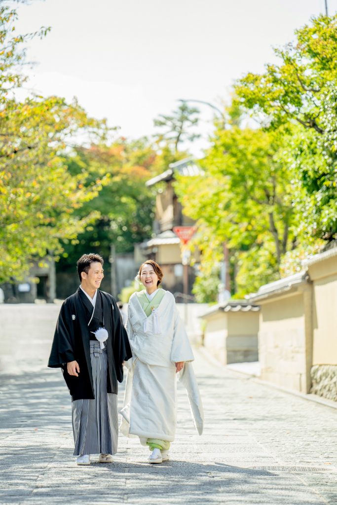 ねねの道で前撮り