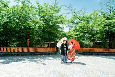 祇園前撮り（初夏から夏にかけてのイメージ）