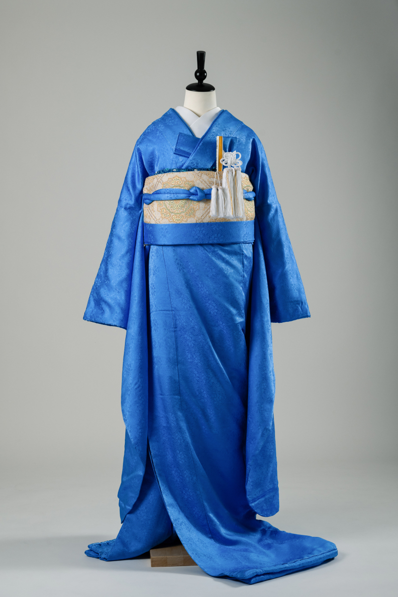 色掛下　青（正絹）