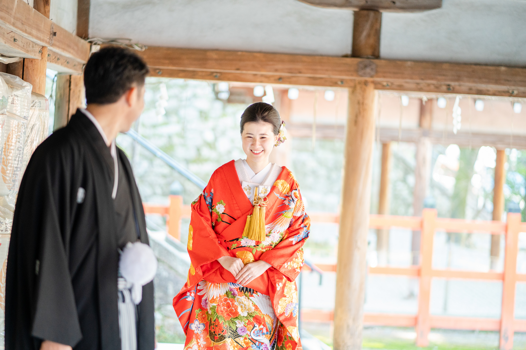 吉田神社前撮りイメージ