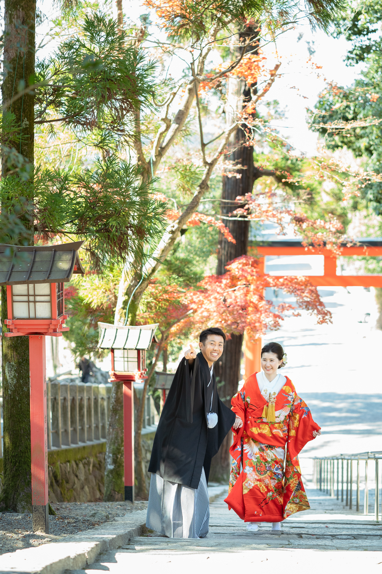 吉田神社前撮りイメージ