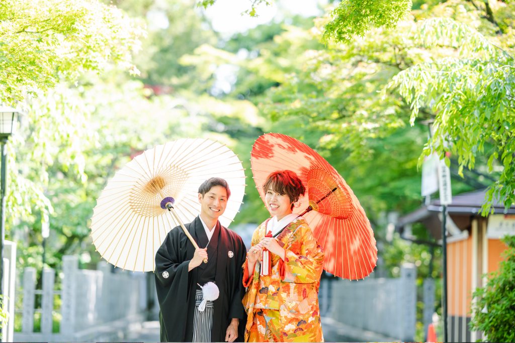 長岡天満宮で前撮り
