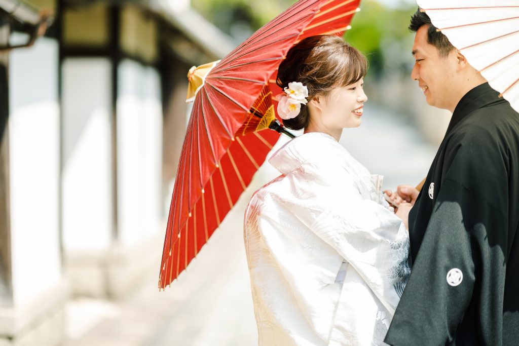 八坂の塔で前撮り
