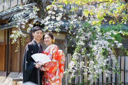 色打掛４５番・祇園のたつみ橋付近