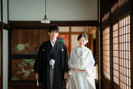 隨心院で白無垢