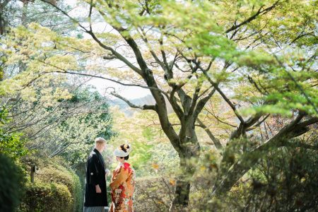 梅宮大社で和装前撮り