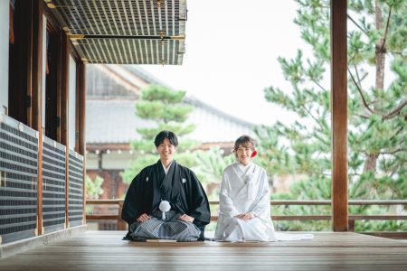 大覚寺の正座