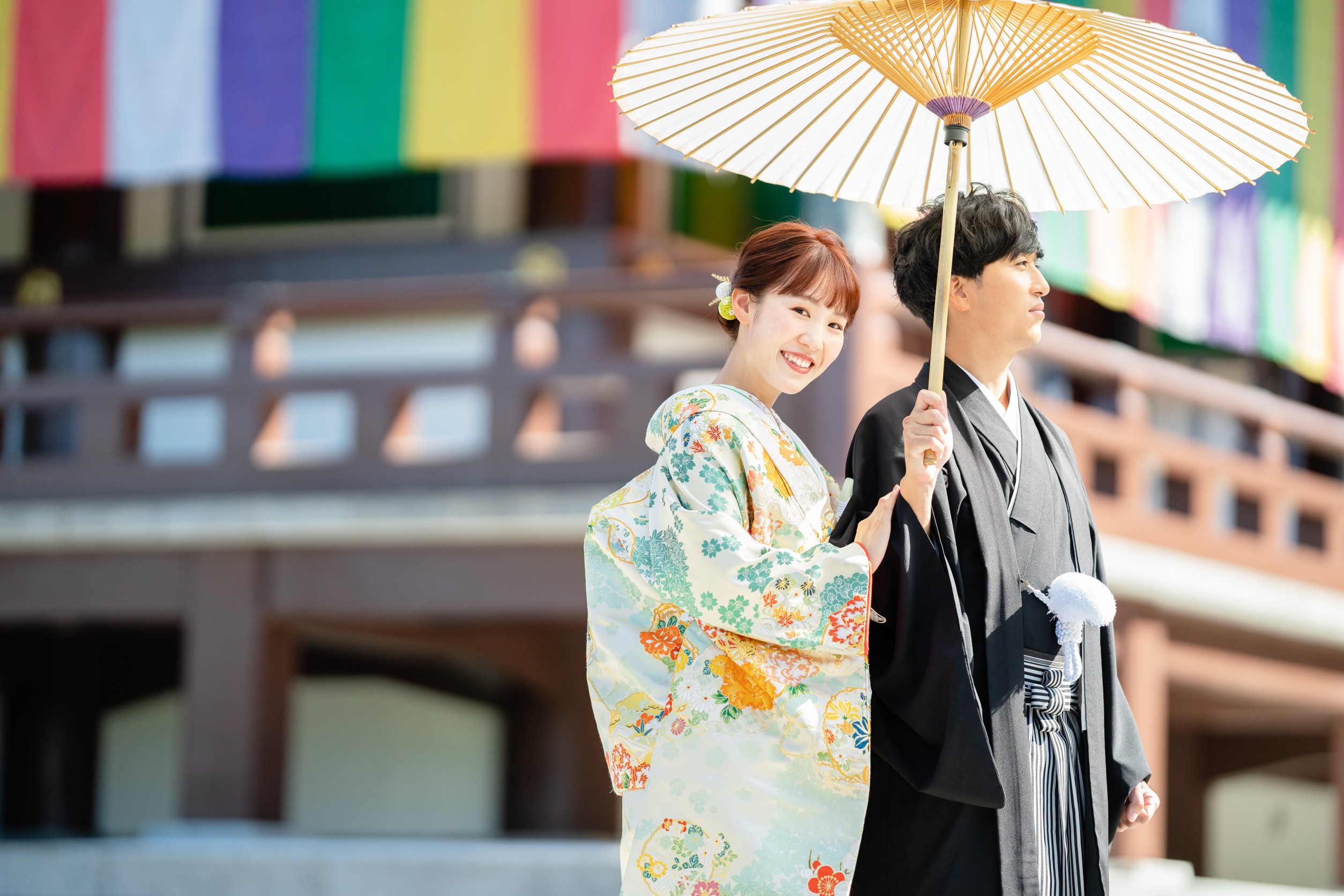 智積院・花嫁笑顔