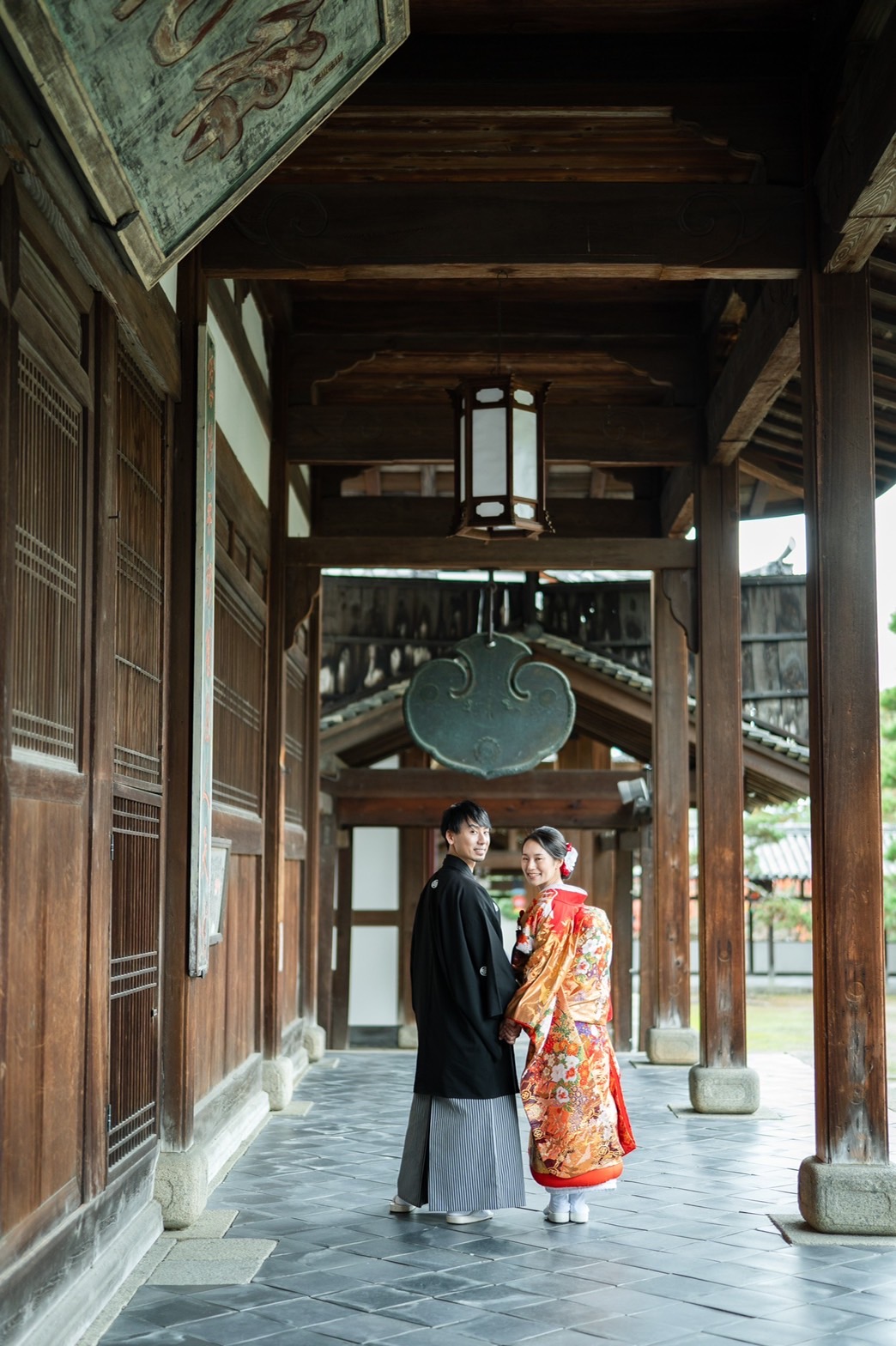 京都のお寺で前撮り
