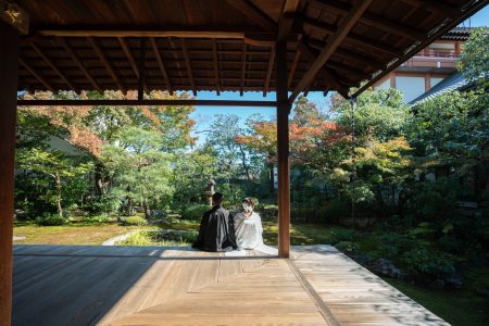 本法寺の廊下