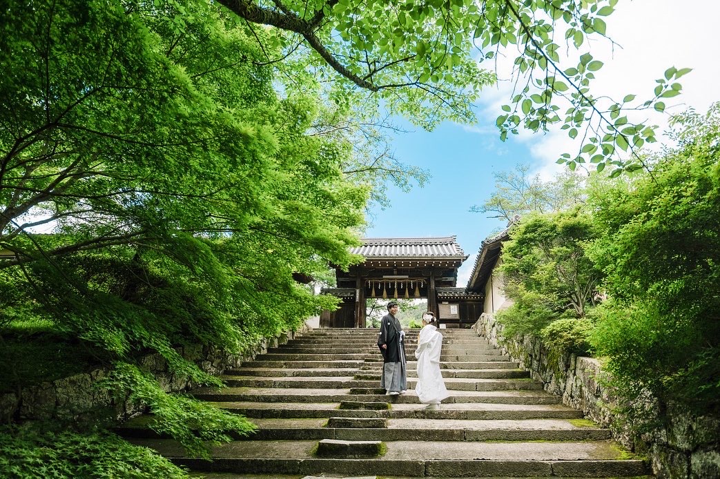 毘沙門堂前撮り