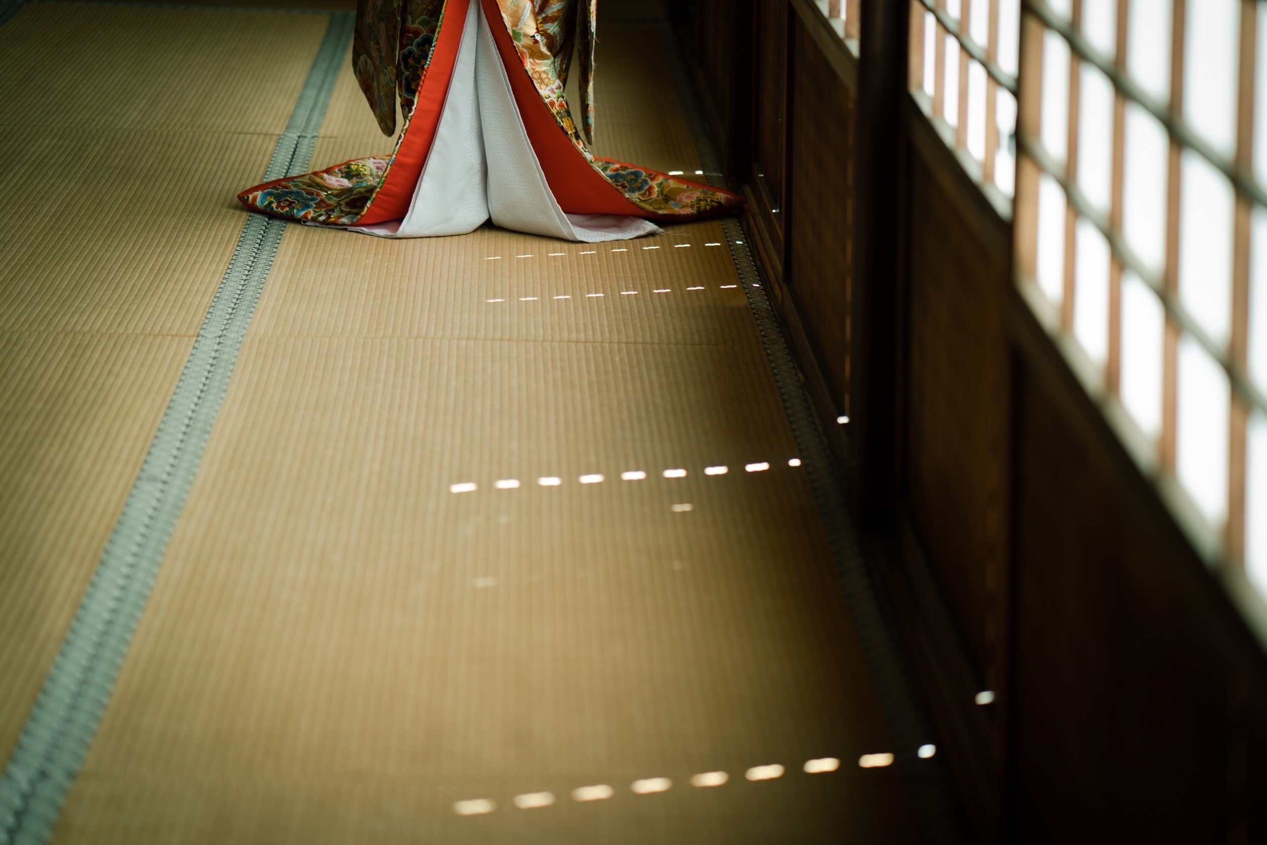 色打掛１００番のイメージ足元