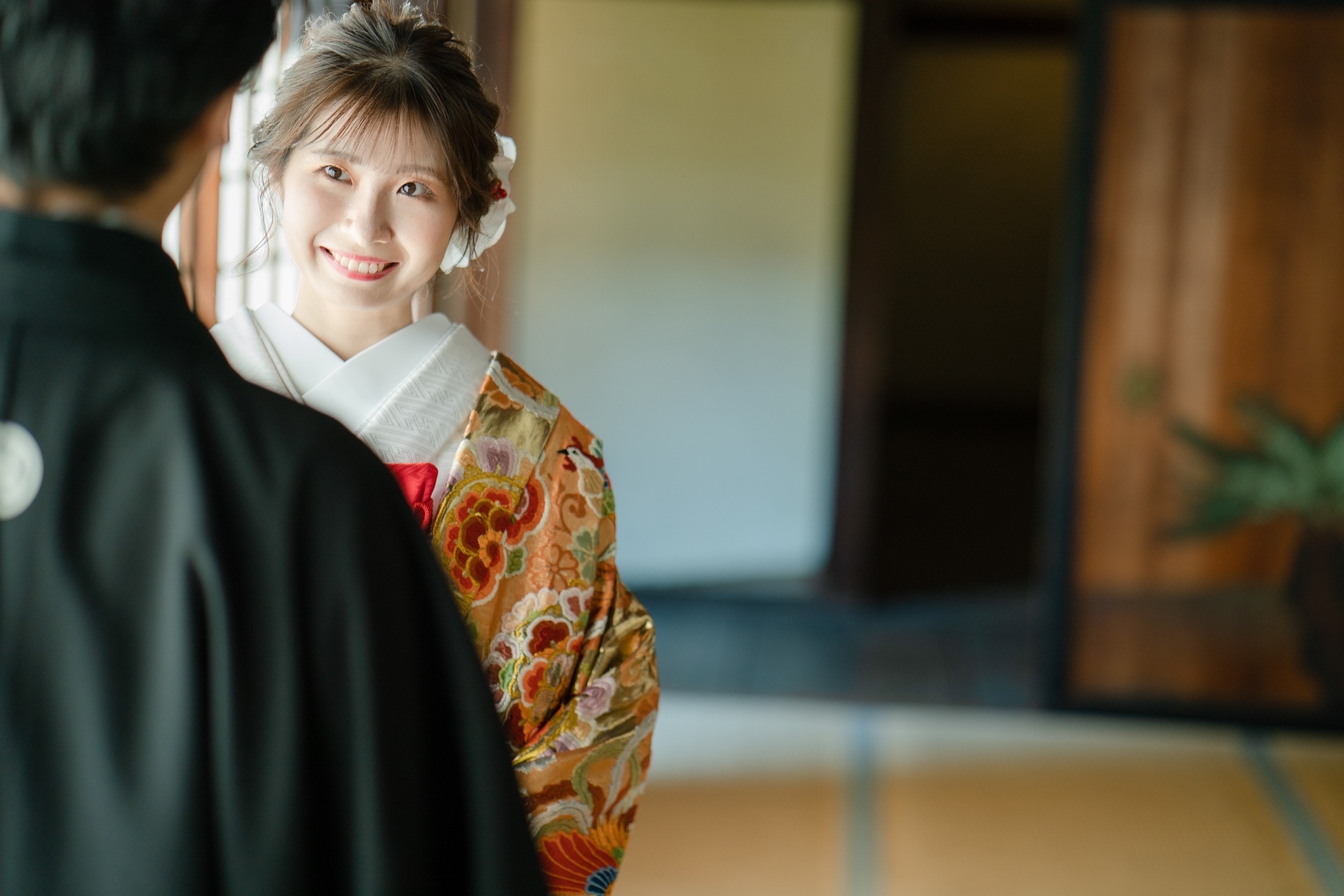 色打掛１００番のイメージ、新婦ソロ