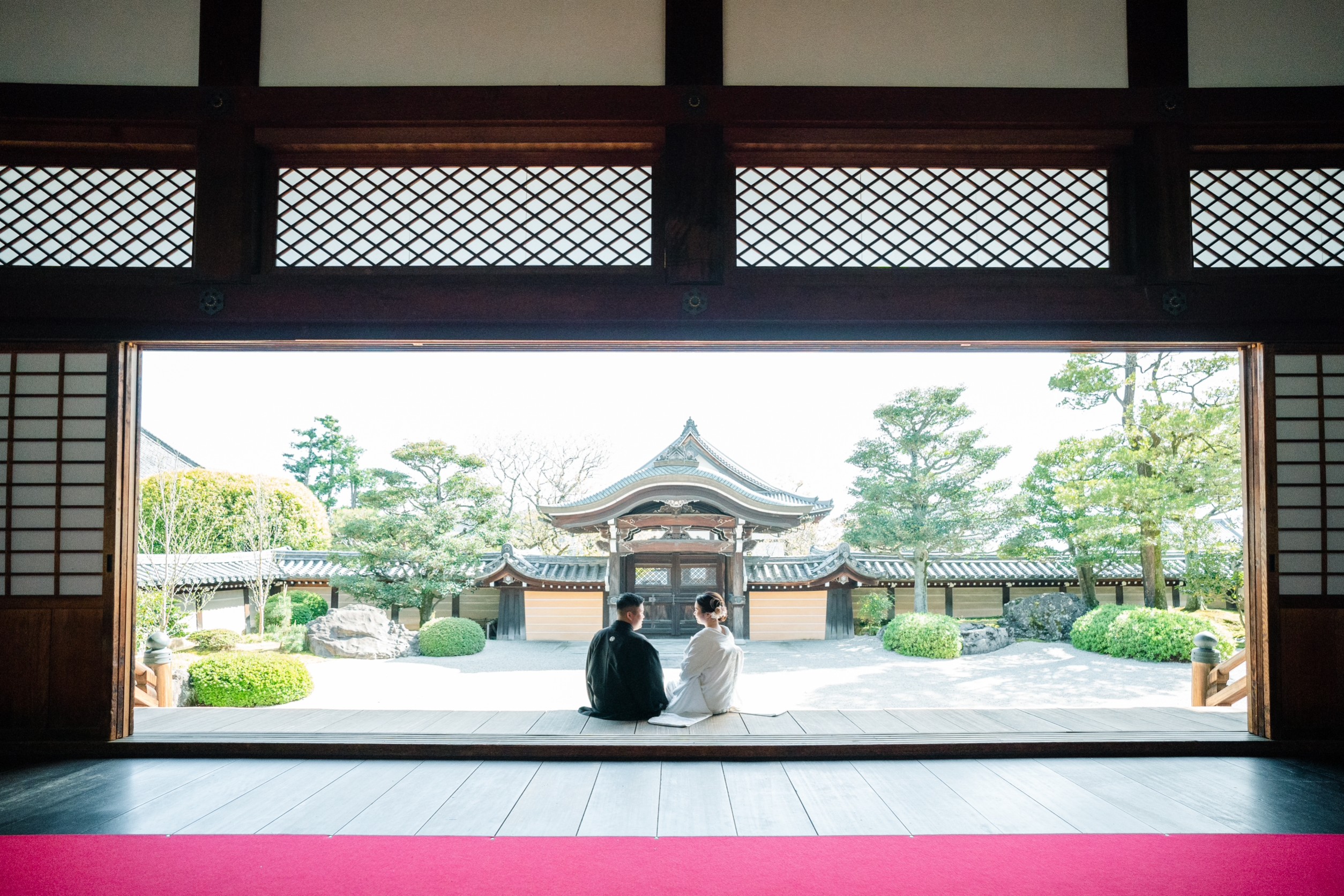 金戒光明寺で前撮り