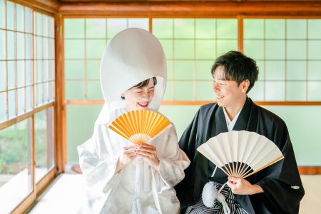 ニコニコした笑顔