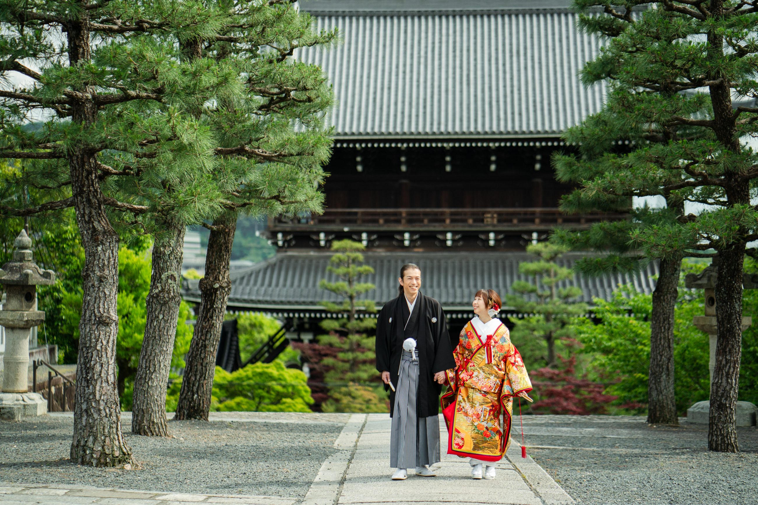 金戒光明寺で前撮り