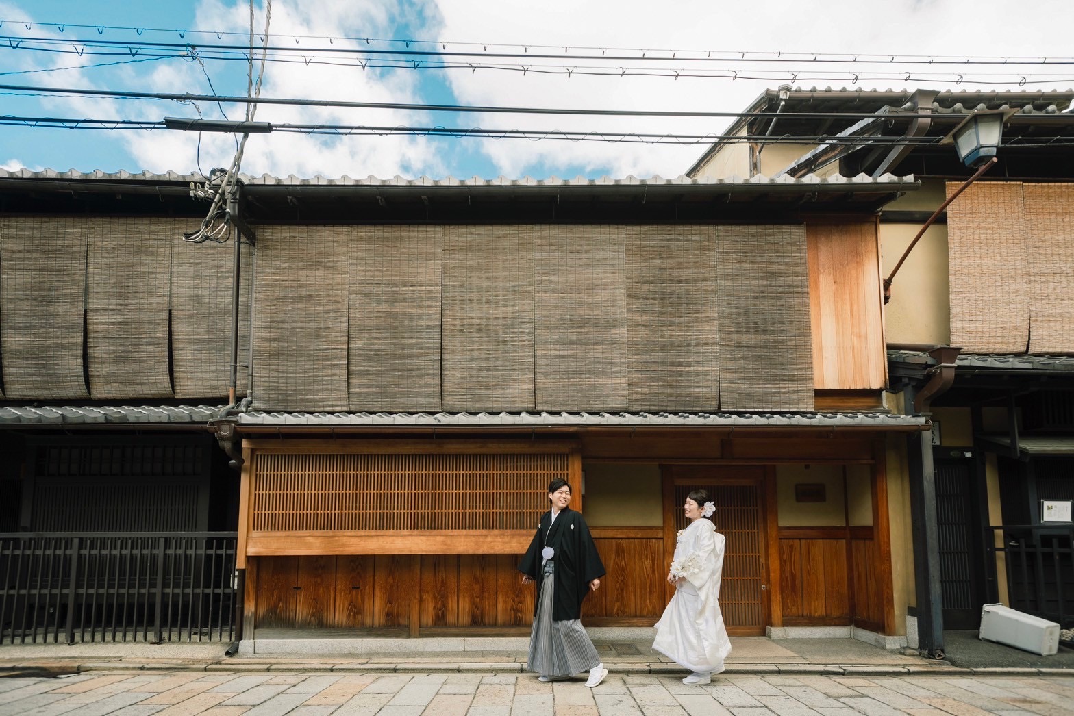 冬の祇園前撮りイメージ