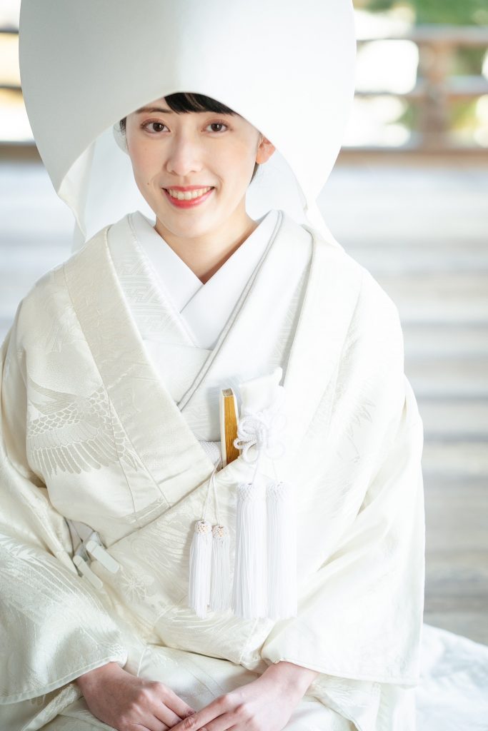 大覚寺前撮り「綿帽子姿」