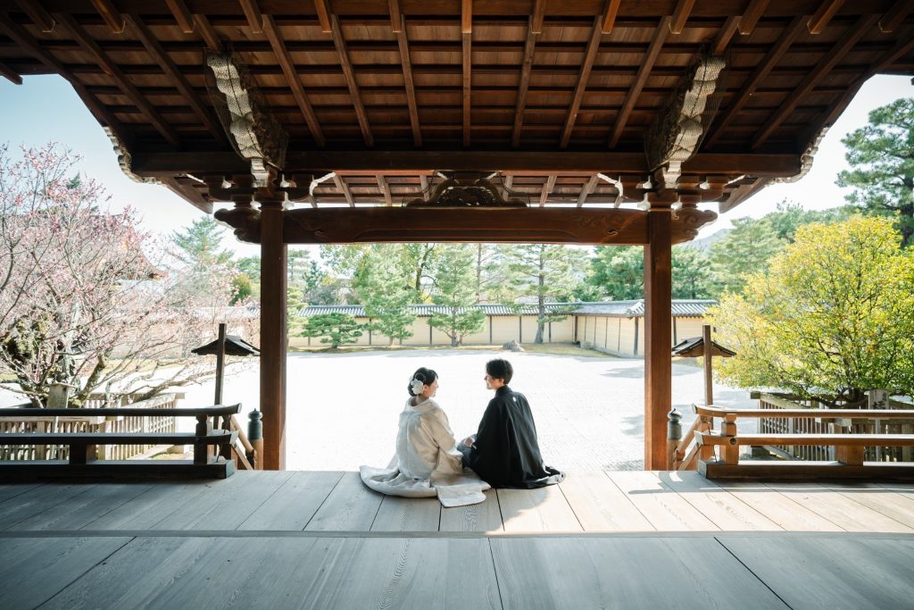 大覚寺前撮り「バックショット」