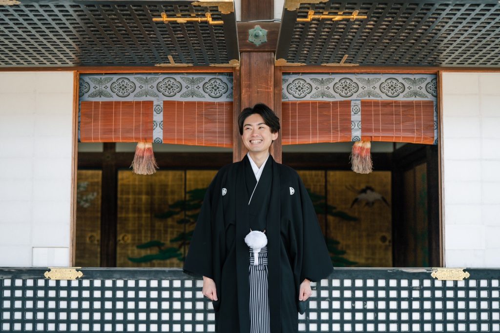大覚寺前撮り「花婿」