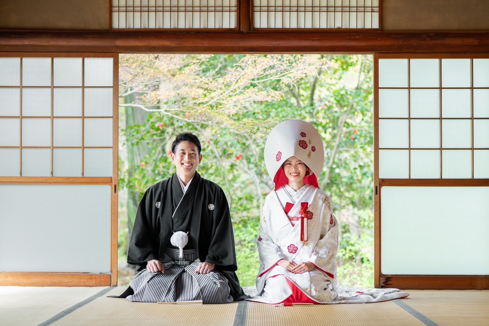 白無垢に綿帽子のイメージ