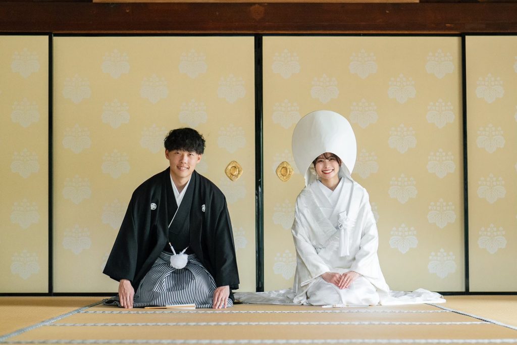本法寺前撮り「正座シーン」