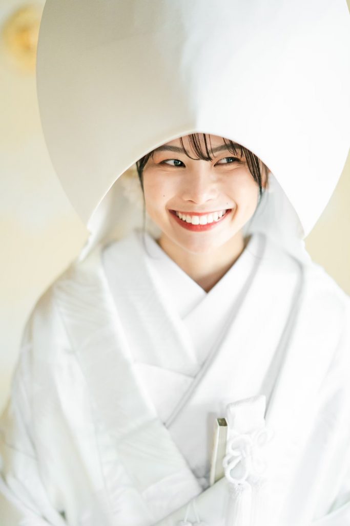 本法寺前撮り「綿帽子の花嫁」