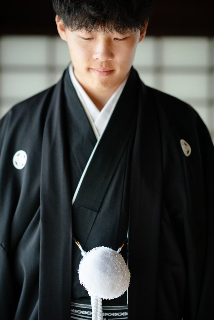 本法寺前撮り「新郎様」