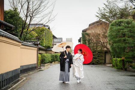 本法寺前撮り「近くの通り」