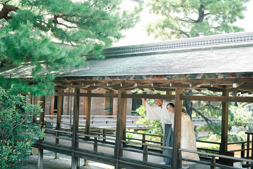 大覚寺前撮りイメージ（京都美翔苑）