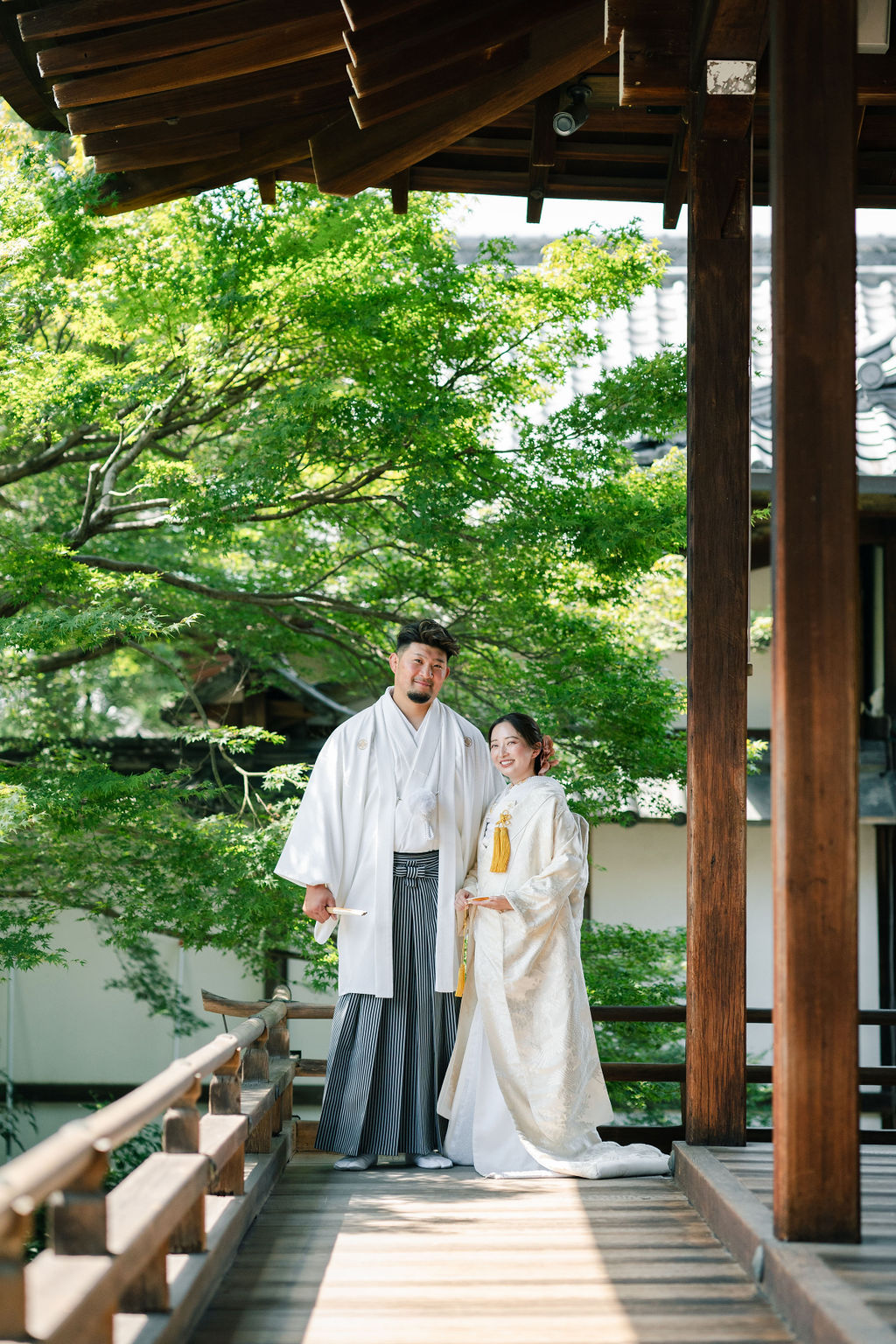 大覚寺前撮りイメージ（京都美翔苑）