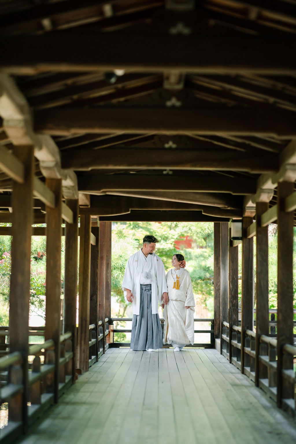大覚寺前撮りイメージ（京都美翔苑）