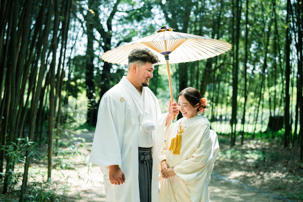 大覚寺前撮りイメージ（京都美翔苑）