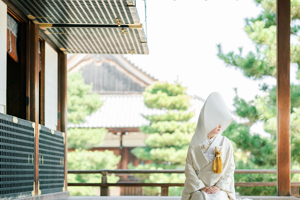 大覚寺前撮りイメージ（京都美翔苑）