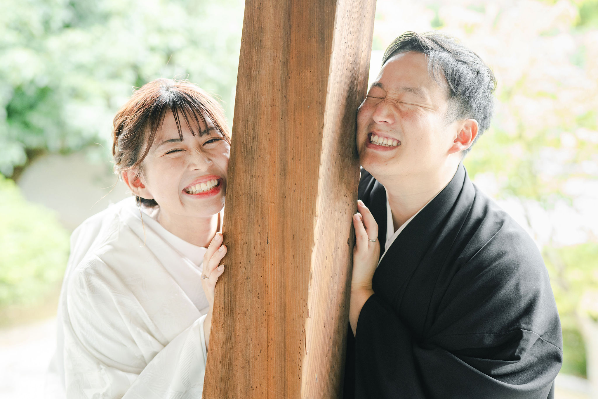 京都の萬福寺で前撮りの写真