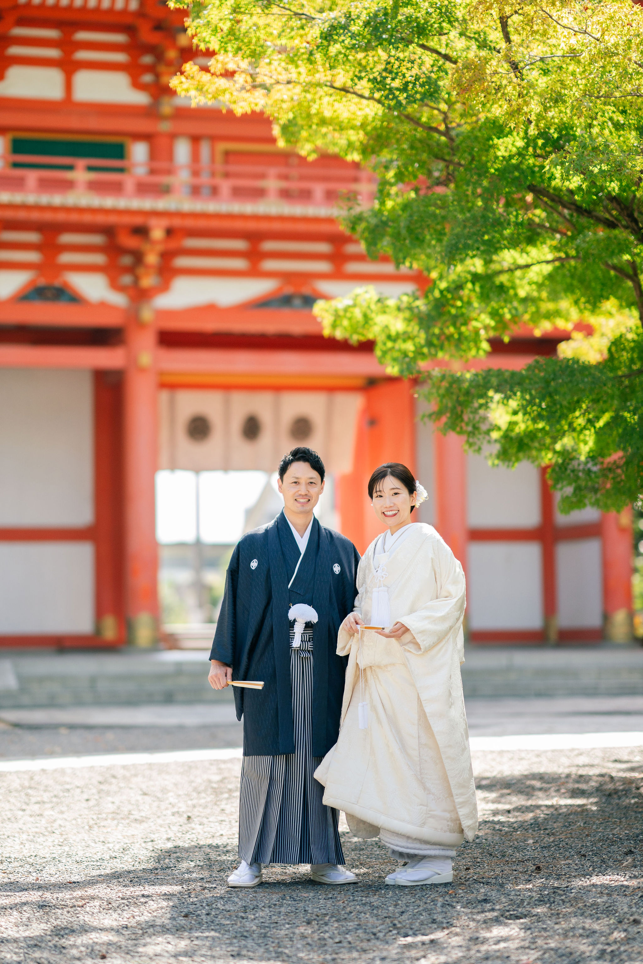 今宮神社で婚礼和装撮影のイメージ